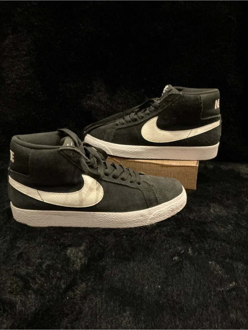 Nike Suede High-Top Blazer Size 6.5